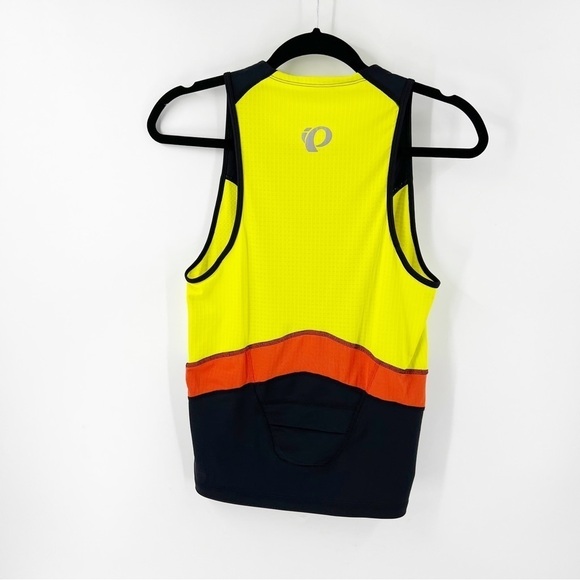 ✅Pearl Izumi Select Tri Singlet - Black-Sulphur Springs BLACK/YELLOW Mens MED - Picture 7 of 7